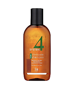 Sim Sensitive System 4 Therapeutic Climbazole Shampoo 1 Терапевтический шампунь № 1 для нормальной и жирной кожи головы 100 мл